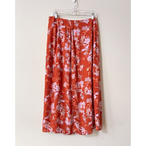 Free People Retro Love High Waist Midi Skirt Women’s Size 12 - Picture 6 of 6